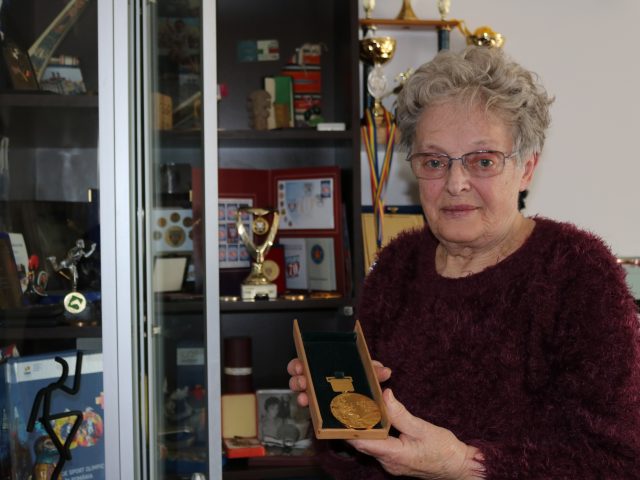 Viorica Viscopoleanu, campioană olimpică la atletism. Foto: Federaţia Română de Atletism
