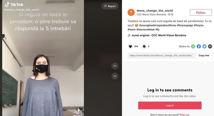 Dragoş Pătraru şi Sanda Nicola, printre jurnaliştii, mentori într-un program de educaţie civică europeană al World Vision România şi Parlamentul Europen