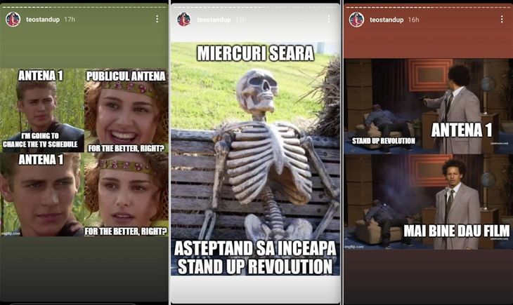 De râsul stand-up-rilor! Festival de glume şi ironii după ce Stand Up Revolution n-a mai început