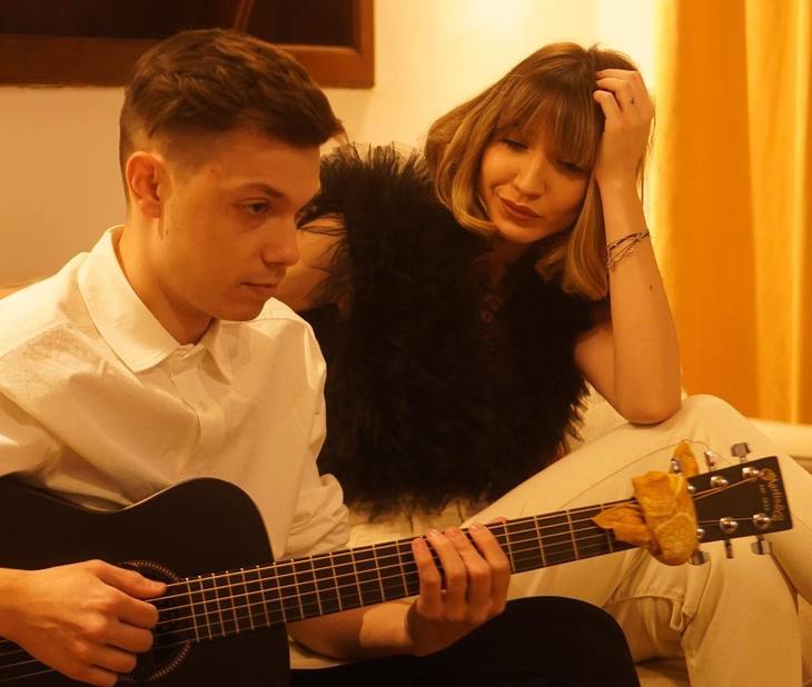 Andy Horjea şi Monica Odagiu. Sursa foto: Monica Odagiu (Facebook)