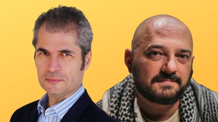 Marian Voicu (stânga) este publisher Veridica, iar Cătălin Gomboş este redactorul-şef al publicaţiei. Sursa foto: Veridica