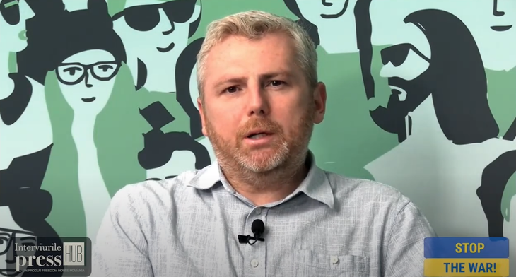 VIDEO. PressHub, serie de materiale video despre dezinformare şi Ucraina. Gazdă: Răzvan Chiruţă. Interviurile, parte a unui proiect european