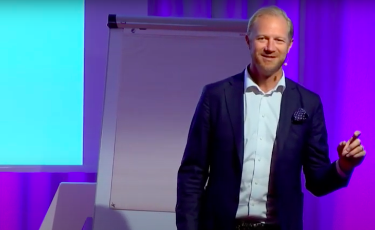 Jonas Kjellberg, cofondatorul Skype, vine în România să participe la un eveniment tech în Iaşi. Sursa foto: captură YouTube