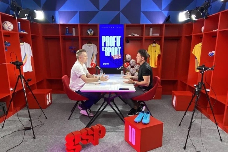 GSP şi-a lansat podcast. Gică Popescu, primul invitat la „Profu' de sport”