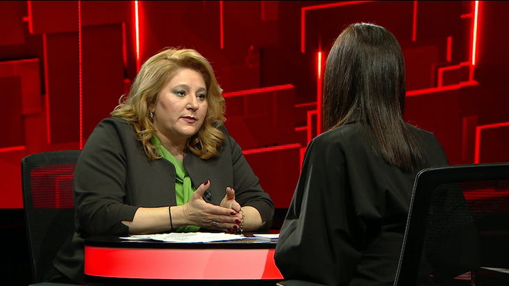Diana Şoşoacă, anunţată din nou la emisiunea cu Denise Rifai. Sursa foto: Kanal D