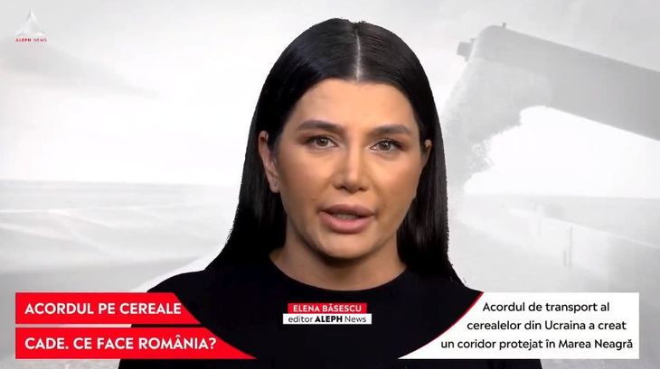VIDEO. Elena Băsescu, angajată la Aleph News la începutul anului, a început să apară pe post. Cum arată un jurnal cu EBA