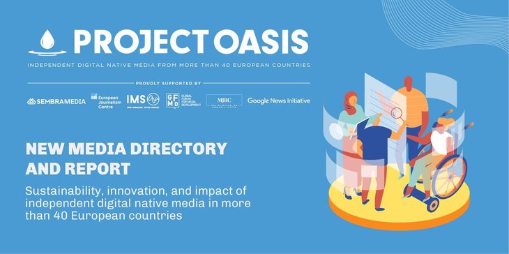Platforma media PRESShub, în catalogul presei europene digitale realizat de Project Oasis