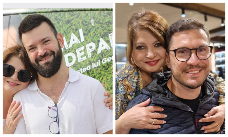 Actriţa Nuami Dinescu are rolul principal feminin în drama „Mai departe” regizată de Tedy Necula, inspirată de viaţa rugbystului / colaj Paginademedia.ro cu fotografii din arhiva personală