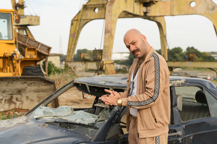 Constantin Dogioiu îl interpretează pe Boian Cerdak în serialul Groapa - Familia e totul!, de la Pro TV Foto: Ştefan Banu (ProTV)