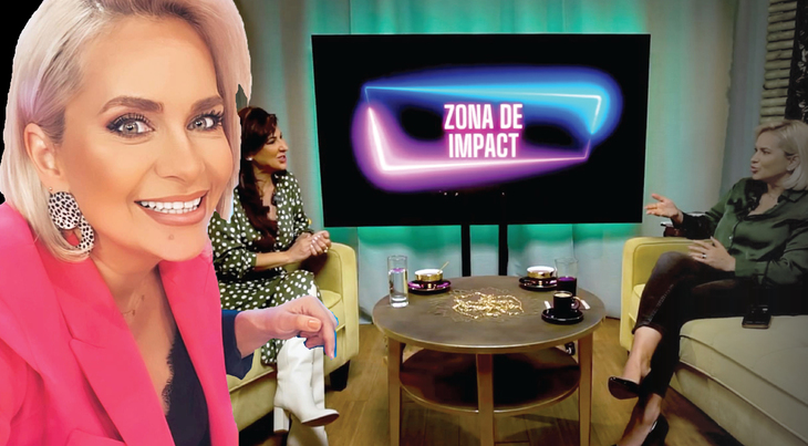 Paula Chirilă a lansat şi ea un podcast, pe canalul ei de YouTube. Emisiunea se numeşte „Zona de impact” / colaj: Paginademedia.ro (foto: arhiva personală)