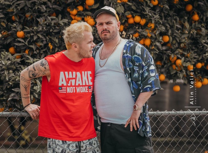 Codin Maticiuc şi Matei Dima - BRomania, protagoniştii filmului Miami Bici 2