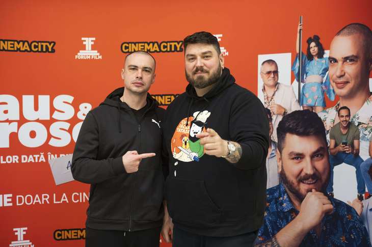 Adrian Nicolae şi Cosmin Nedelcu (Micutzu) / foto - Ștefan Macedon Gheorghiță