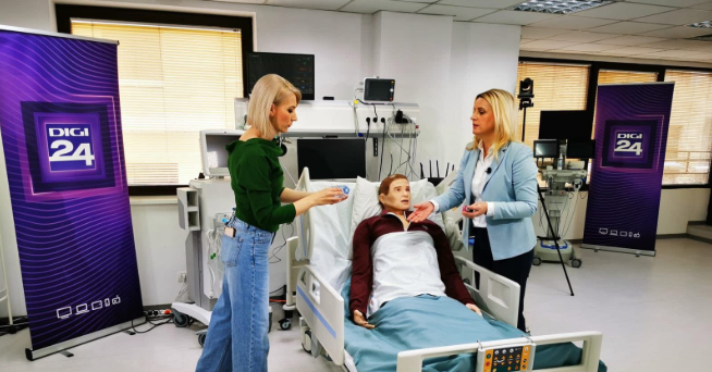 INTERVIU. Carla Tănasie, proiect despre primul ajutor la Digi24. „Uneori, între viaţă şi moarte nu stă neapărat un medic, ci un om om obişnuit care a ales să nu rămână indiferent pentru că ştie ce are de făcut”