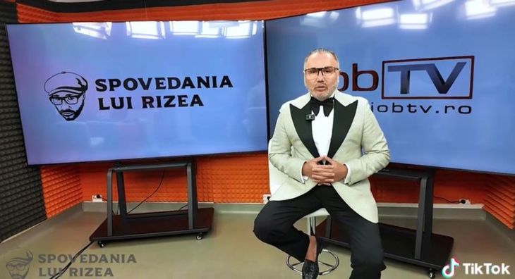 Cristian Rizea ajunge şi pe TV la un post care se prezintă drept „Prima televiziune anti-şomaj din Europa"