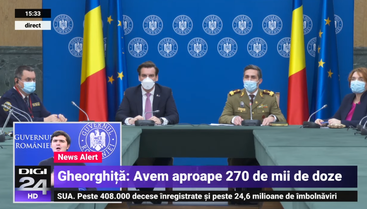 Captură Youtube / Digi24