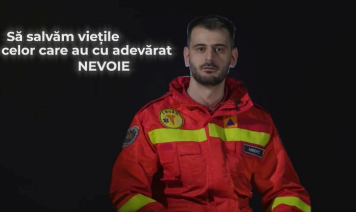 VIDEO. „Sună la 112 doar când ai o urgenţă”. CNA, recomandare de preluare a unei campanii pentru numărul de urgenţă