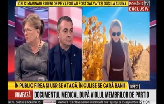 Romania TV, încă o amendă de la CNA pentru atacurile la Gabriela Firea. „Este deranjant  că insinuaţi că o femeie şi-a construit cariera pe spatele soţului”