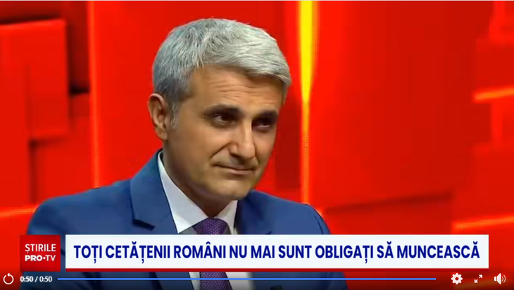 Imaginea folosită în clipul fake raportat de CNA Direcţiei de Securitate Cibernetică - Sursa: CNA