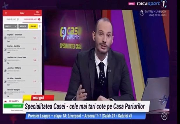 Pariurile au comis-o din nou. Lecţii de pariat în miezul zilei la Digi Sport. Preşedintele CNA: „Încă un exemplu în care ne demonstraţi că se depăşeşte linia roşie.” Digi Sport, amendat de CNA. 