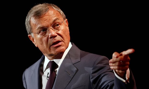 Martin Sorrell, director executiv al WPP. Foto: The Guardian