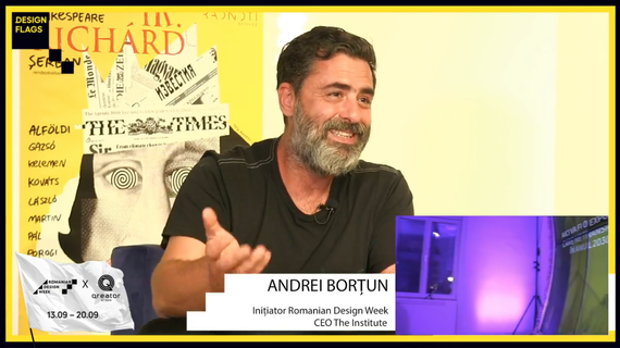 VIDEO. Special cu studioul mobil Paginademedia. Romanian Design Week, ultimele zile! Andrei Borţun şi Dragoş Bucurenci, totul despre eveniment