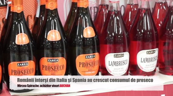 Proiect Special. VIDEO. Românii întorşi din Spania şi Italia au crescut vânzările de proseco