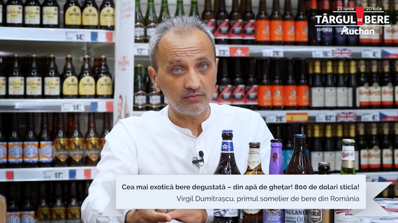 PROIECT Special. VIDEO. Povestea primului somelier de bere din România! Ştiaţi că o bere dezvoltă 800 de arome diferite?