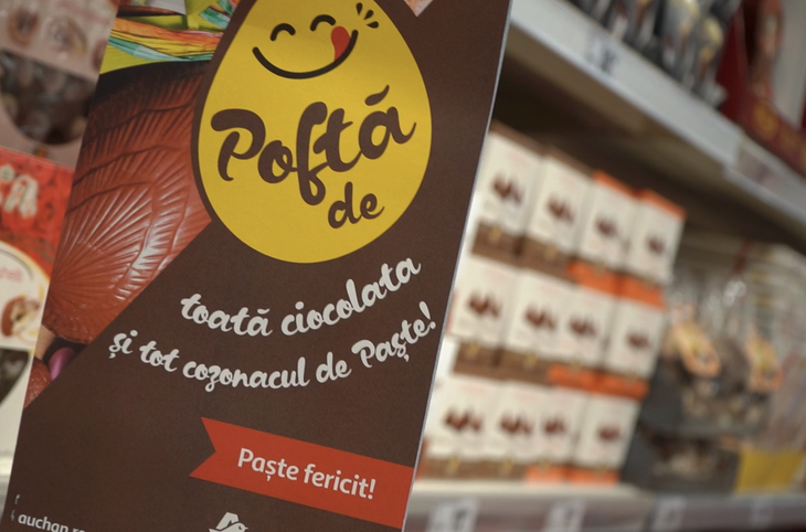 PROIECT SPECIAL. Pregătiţi de Paşte? Tot ce aveţi nevoie, de la vopsea de ouă la cozonaci şi cadouri, în oferte speciale în magazinele Auchan