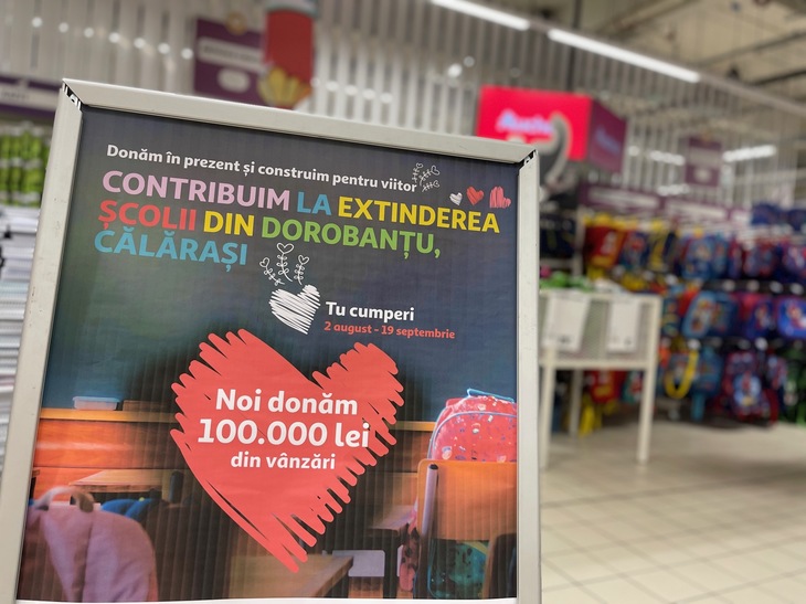 VIDEO. Proiect Special. Ştiaţi că dintr-o sticlă de plastic se pot face patru pixuri? Cumpără rechizite Eco Friendly Auchan şi ajuţi copiii dintr-un sat din Călăraşi!