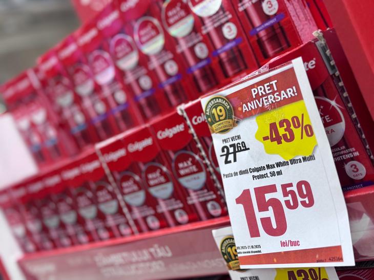 GALERIE FOTO. Reducerile consistente de la Aniversariada Auchan în imagini. Ca să le vedeţi mai bine. De la jucării, detergenţi şi cosmetice, la băcănie şi răcoritoare (PROIECT SPECIAL)