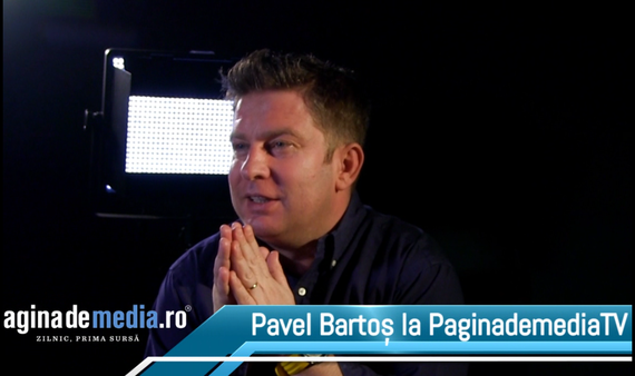 VIDEO. Pavel Bartoş: Eu voi fi actor toată viaţa. Prezentator poate încă trei, patru, cinci ani. Nu am pretenţia să fiu până la 80 de ani în televiziune