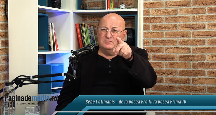 Interviu de COLECŢIE. Povestea lui Bebe Cotimanis, de la vocea lui Iisus, la emblema Pro TV şi acum la Prima TV. Toate răspunsurile