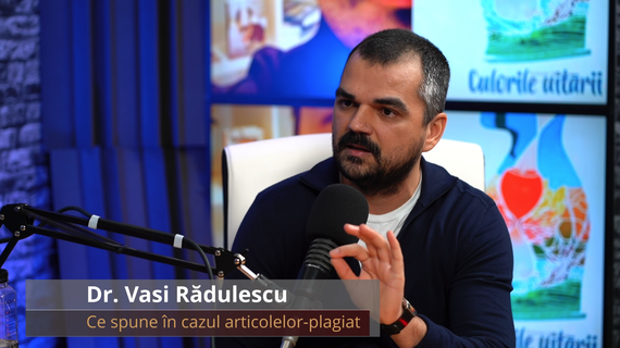 EXCLUSIV. Dr. Vasi Rădulescu, un interviu cu cărţile pe masă! Ce spune despre articolele-plagiat
