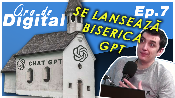 Ora de digital, Ep. 7. S-a lansat Biserica GPT. Face rugăciuni şi acatiste. Cum a generat "colindul Paginademedia"