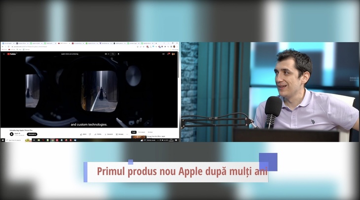 Ora de digital. Revoluţionara cască Apple Vision Pro. Creşteri mari pentru Netflix: suta de mii de abonaţi pe zi! Plugin wordpress care scrie articole singur