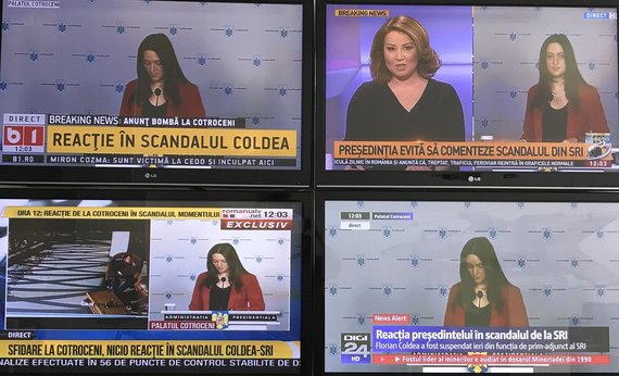 Reacţia Preşedinţiei, varianta România TV: Iohannis se ascunde, îşi trimite purtătorul de cuvânt