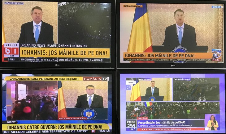 Iohannis către Guvern: Jos mâinile de pe DNA! Pe cinci televiziuni deodată