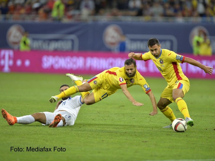 FOTBAL - PRELIMINARII CE - ROMANIA - GRECIA