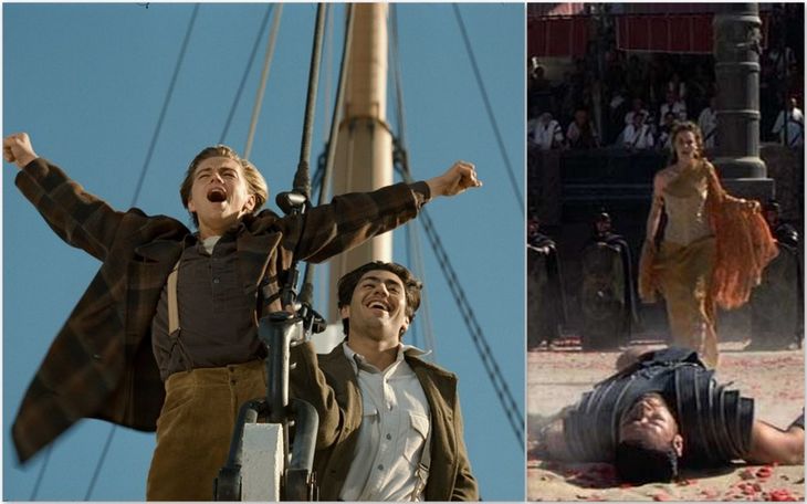 Gladiatorul, doborât şi în film, şi în audienţe. Titanic, cifre duble în confruntarea directă Pro TV - Antena 1