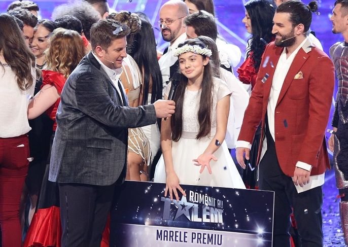 AUDIENŢE. Finala Românii au talent, câştigată de Laura Bretan. Ce audienţe a obţinut show-ul