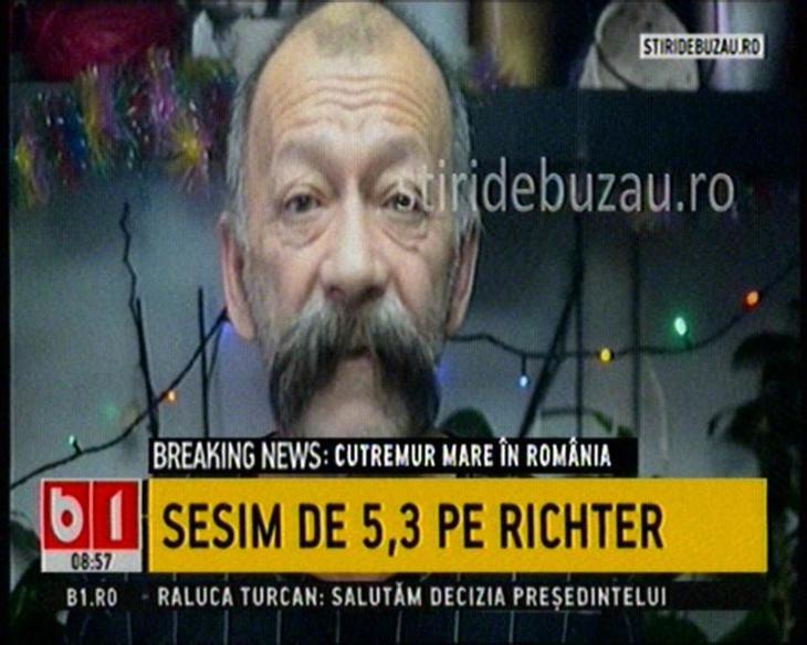 Cutremurul şi criza politică au ţinut românii pe posturile de ştiri: un milion de oameni în fiecare minut