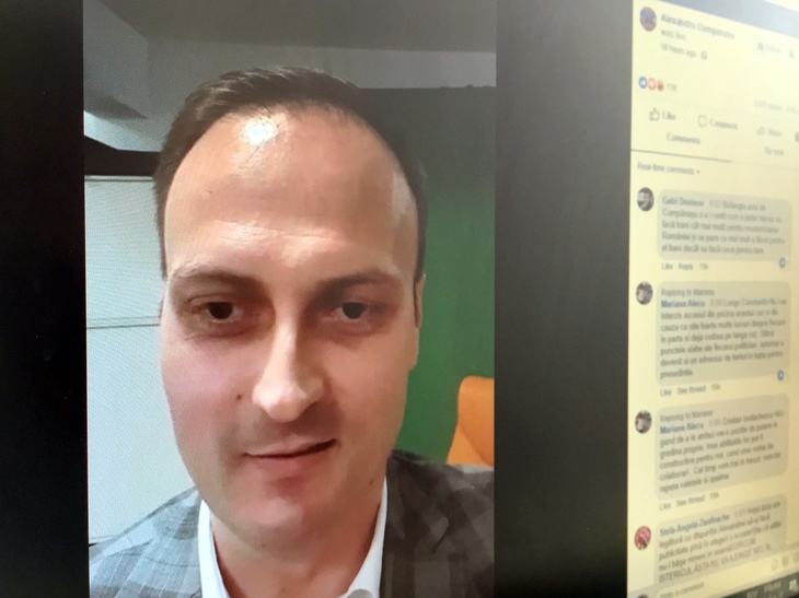 COMENTATE. Alexandru Cumpănaşu şi un live viral de două ore. Cu ce a adunat Cumpănaşu peste 30.000 de comentarii