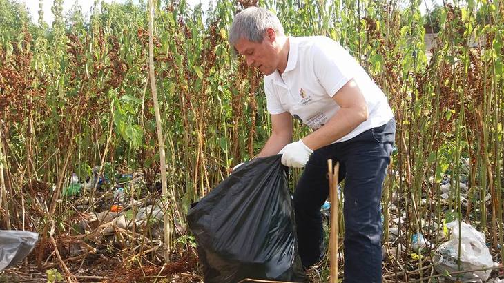 Dacian Cioloş, în cadrul făcut de Ciprian Muntele