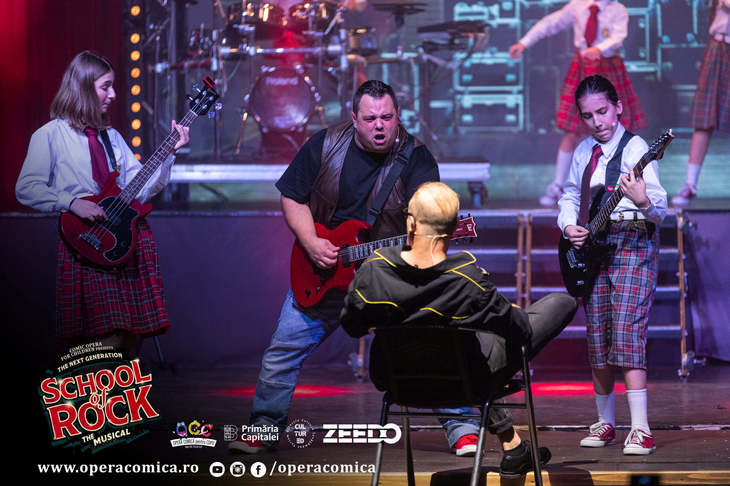 PARTENERIAT. Nu pierdeţi ultimele spectacole ale super-producţiei School of Rock!