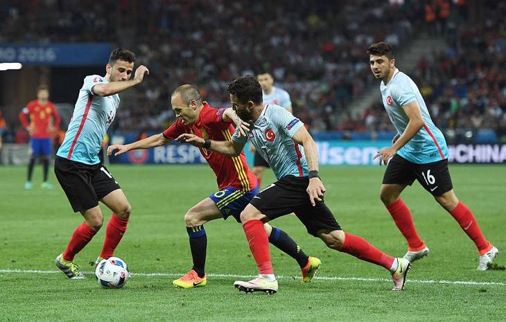 Posturile TV pe intervalul meciului Spania - Turcia. Audienţele Pro TV şi Dolce Sport
