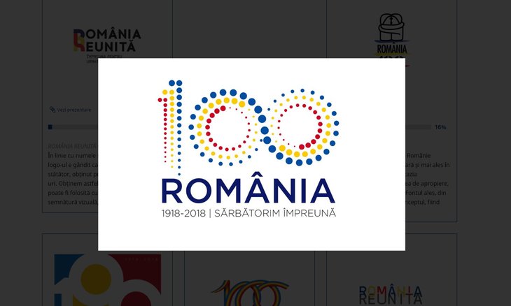 FOTO. A fost selectat logo-ul Centenarului. Cum arătau celelalte variante