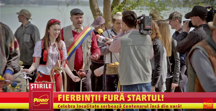 VIDEO. Fierbinţenii, pe toate posturile TV. Celentano, Firicel şi Giani, pe toate canalele în noua campanie Penny de Centenar