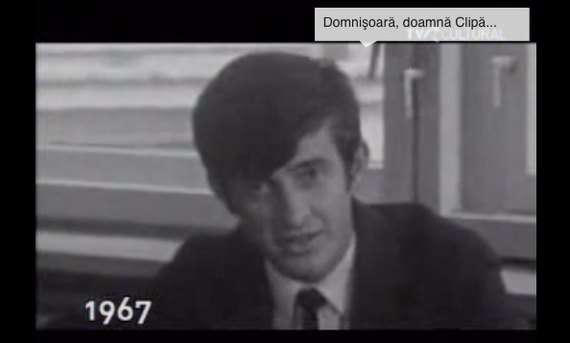 10 ani în 10 săptămâni. VIDEO. Mircea Dinescu, la 17 ani. Cum a ajuns un film de pe TVR Cultural "vedetă" la Realitatea