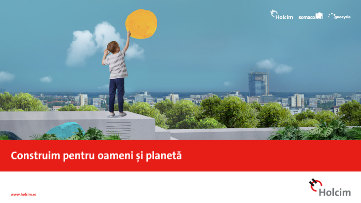 COMUNICAT. Compania Holcim lansează „ECONCEPT - Materiale pentru viaţă”
în colaborare cu agenţia de comunicare digitală Ideologiq