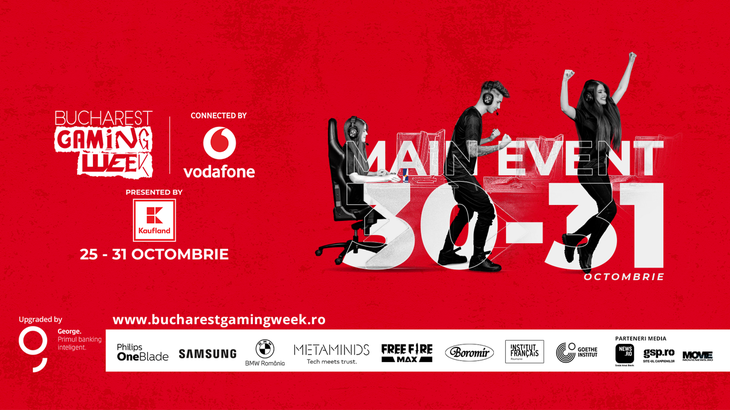 COMUNICAT. Începe Bucharest Gaming Week 2021, cel mai mare eveniment din România al jocurilor video